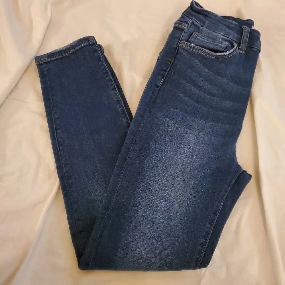 EUC Mica Los Angeles highrise ankle skinny jeans Size 28